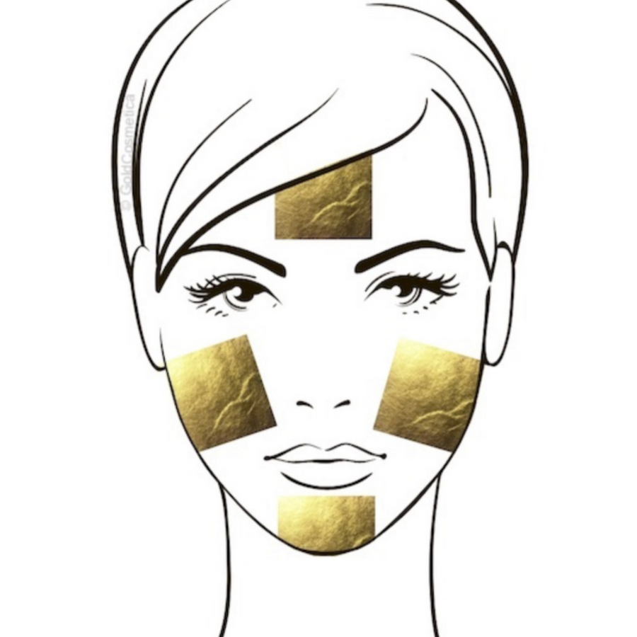 24k Gold Face & Eye Pads - Limited Edition